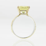 14K Gold & Crystalline Silver Margarita Quartz Ring - 32884-Shelli Kahl-Renee Taylor Gallery