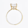 14K Gold & Crystalline Silver White Topaz Ring - 33274-Shelli Kahl-Renee Taylor Gallery