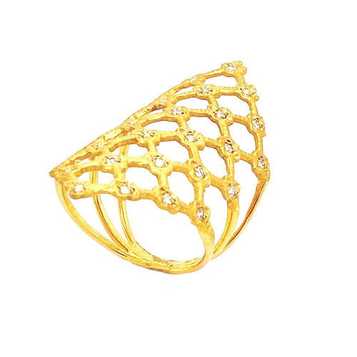 14K Gold & Diamond Ring - M3687-Marika-Renee Taylor Gallery