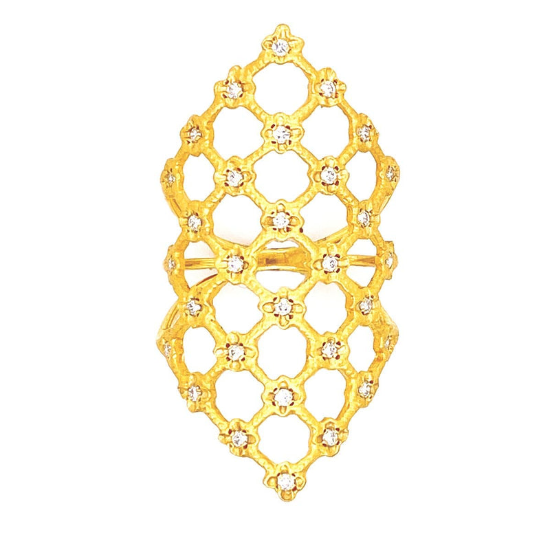 14K Gold & Diamond Ring - M3687-Marika-Renee Taylor Gallery