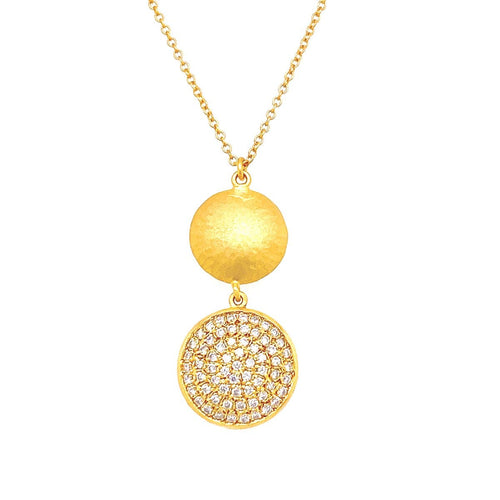 Marika Diamond & 14k Gold Necklace - M5753-Marika-Renee Taylor Gallery