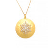 14K Gold & Diamond Necklace - M6105