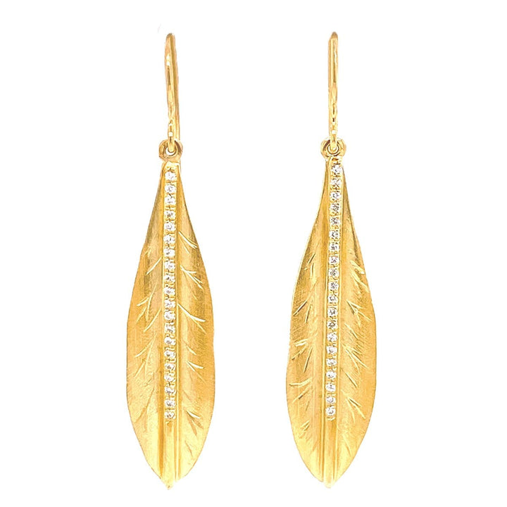 14K Gold & Diamond Earrings - M6333-Marika-Renee Taylor Gallery