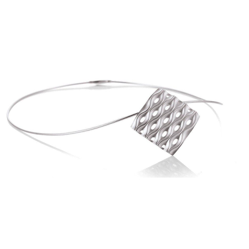 Sterling Silver Diamond Pendant - 34/01657-Breuning-Renee Taylor Gallery