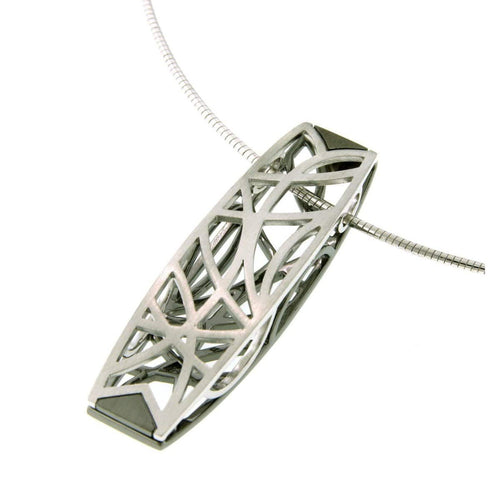 Sterling Silver Pendant - 34/08345-Breuning-Renee Taylor Gallery