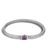 Classic Chain Bracelet with Amethyst - BBS96002AM-John Hardy-Renee Taylor Gallery
