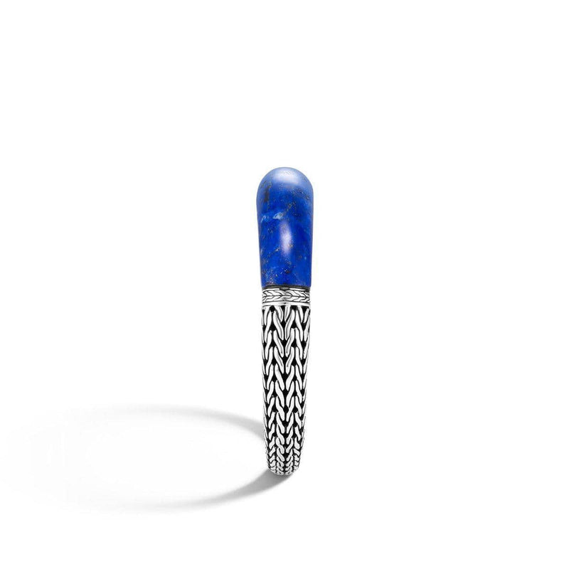 Classic Chain Kick Cuff with Lapis Lazuli - CBS9997061LPZ-John Hardy-Renee Taylor Gallery