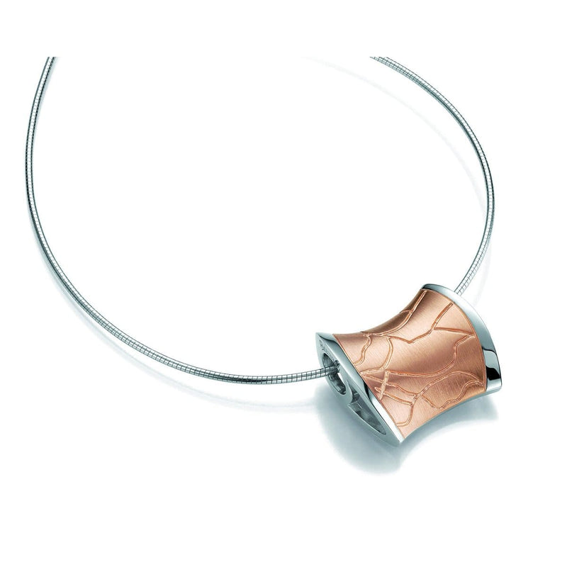 Rose Gold Plated Sterling Silver Pendant - 34/01553-Breuning-Renee Taylor Gallery