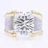 14K Gold & Crystalline Silver White Topaz Ring - 35167-Shelli Kahl-Renee Taylor Gallery