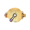 18K Apple Pink Orange Purple Mix Sapphire & Diamond Ring - R-112S-Alex Sepkus-Renee Taylor Gallery