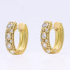 18K "Oval Hoop" Diamond Earrings - E-62D-Alex Sepkus-Renee Taylor Gallery