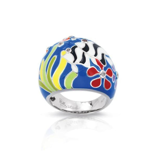 Angelfish Blue Ring-Belle Etoile-Renee Taylor Gallery