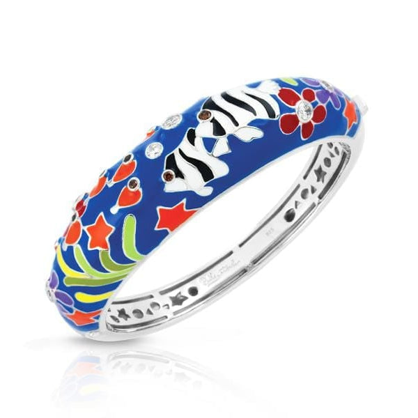 Angelfish Blue Bangle-Belle Etoile-Renee Taylor Gallery