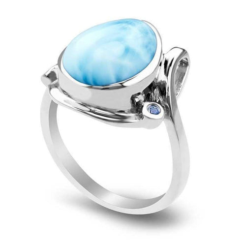 Constellation Ring - Rcons00-00-Marahlago Larimar-Renee Taylor Gallery