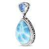 Ilona Necklace - Nilon01-00-Marahlago Larimar-Renee Taylor Gallery