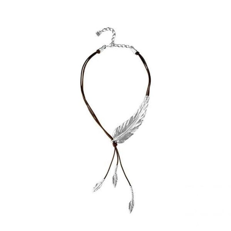 I Like You Sterling Silver Plated Necklace - COL1305MARMTL0U-UNO de 50-Renee Taylor Gallery