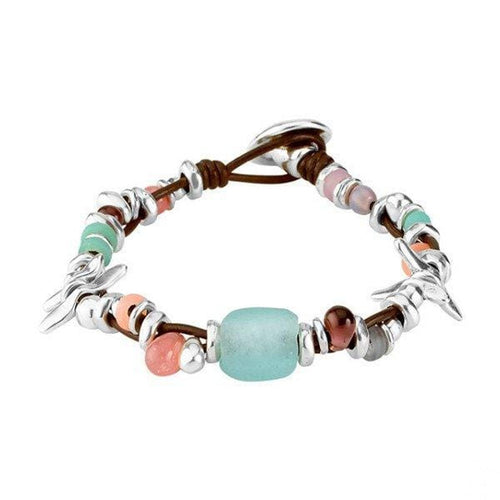Only Her Sterling Silver Plated Bracelet - PUL1742MCLMTL0M-UNO de 50-Renee Taylor Gallery
