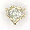 14K Gold & Crystalline Silver Prasiolite Ring - 37403-Shelli Kahl-Renee Taylor Gallery