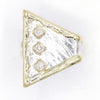 14K Gold & Crystalline Silver Diamond Ring - 37431-Shelli Kahl-Renee Taylor Gallery