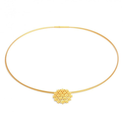 Florica Gold Necklace - 85321506-Bernd Wolf-Renee Taylor Gallery