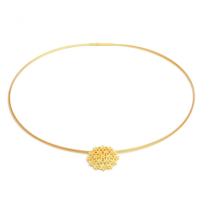 Florica Gold Necklace - 85321506-Bernd Wolf-Renee Taylor Gallery