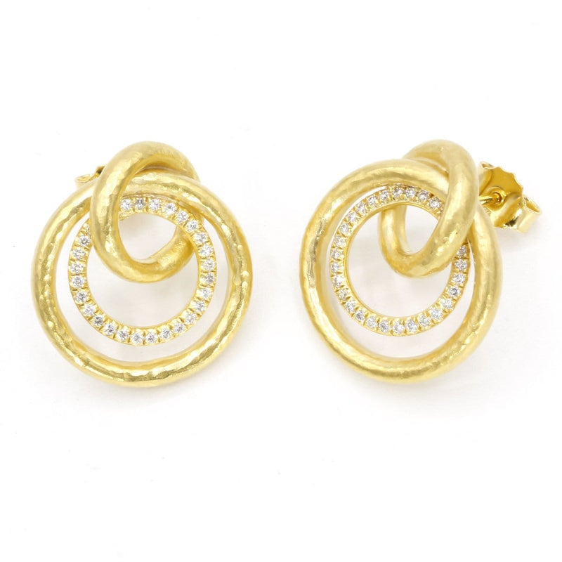 Marika 14k Gold & Diamond Earrings - M6248-Marika-Renee Taylor Gallery
