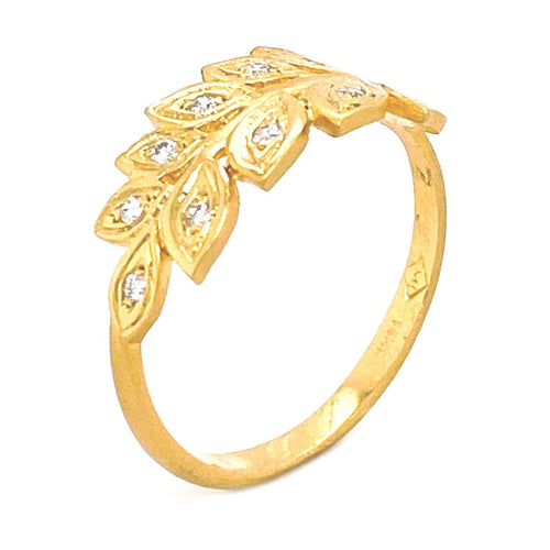 14K Gold & Diamond Ring - M7026-Marika-Renee Taylor Gallery
