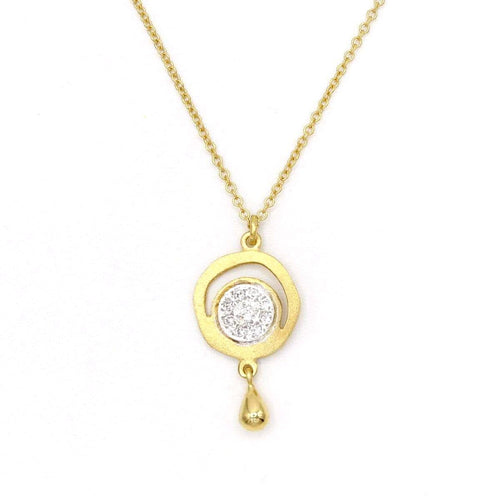 14K Gold & Diamond Necklace - M6822-Marika-Renee Taylor Gallery