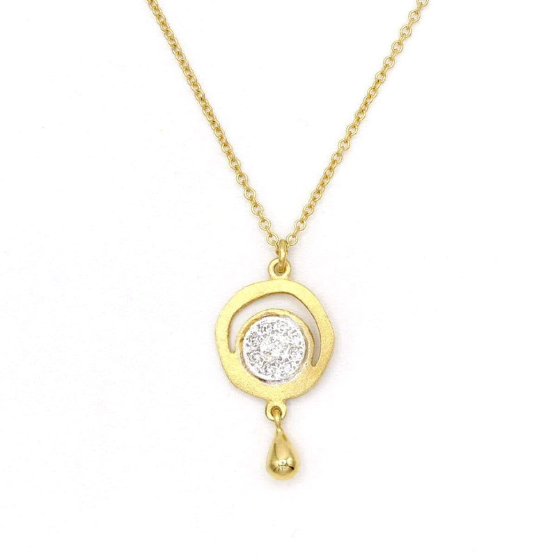 Marika Diamond & 14k Gold Necklace - MA6822-Marika-Renee Taylor Gallery