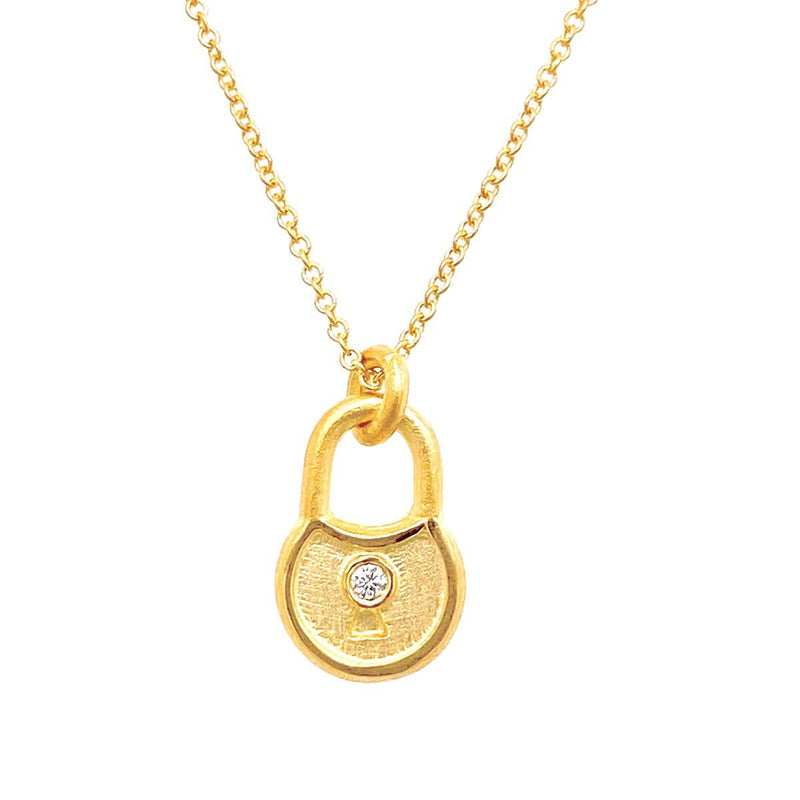 14K Gold & Diamond Necklace - M6824-Marika-Renee Taylor Gallery