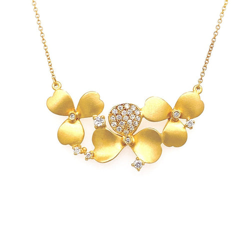 14K Gold & Diamond Necklace - M7262-Marika-Renee Taylor Gallery