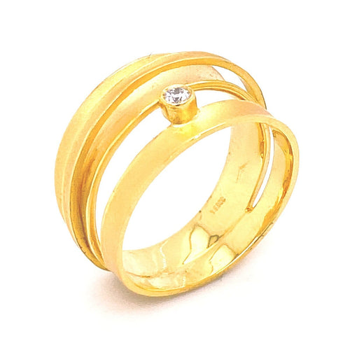 Marika 14k Gold & Diamond Ring - M4952-Marika-Renee Taylor Gallery