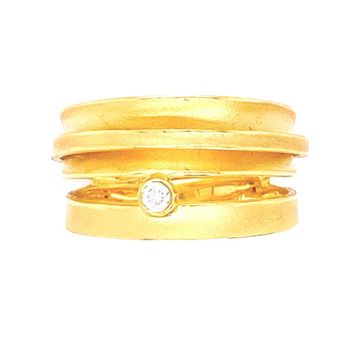 Marika 14k Gold & Diamond Ring - M4952-Marika-Renee Taylor Gallery