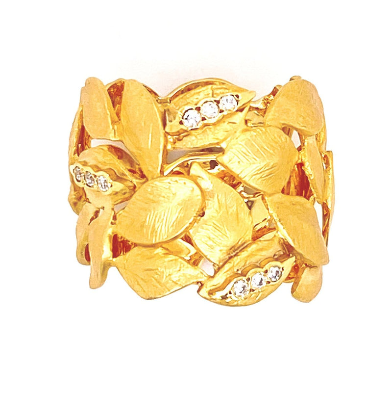 14K Gold & Diamond Ring - M91-Marika-Renee Taylor Gallery