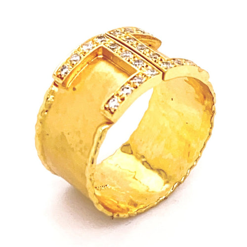 Marika 14k Gold & Diamond Ring - M4011A-Marika-Renee Taylor Gallery