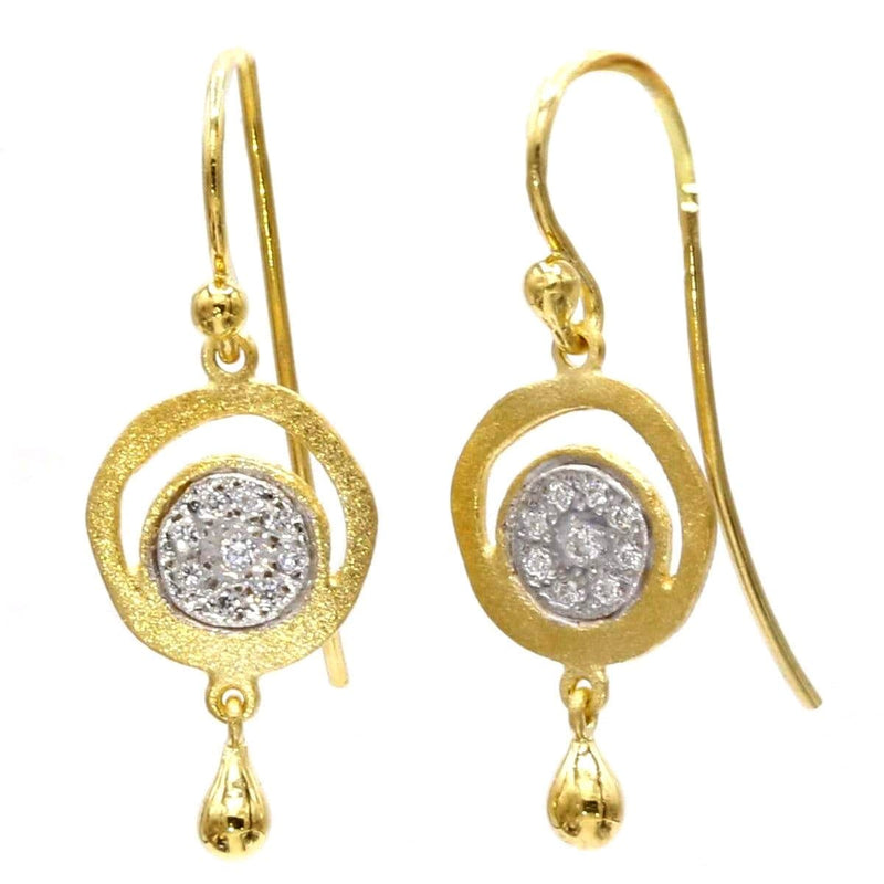 Marika 14k Gold & Diamond Earrings - M6929-Marika-Renee Taylor Gallery