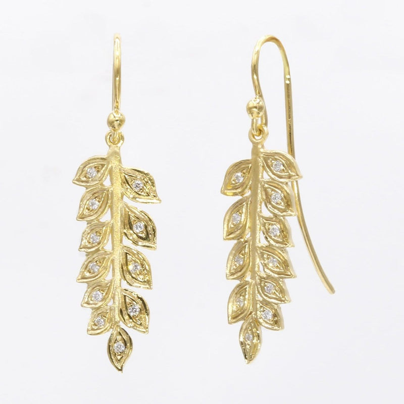 Marika 14k Gold & Diamond Earrings - M7025-Marika-Renee Taylor Gallery