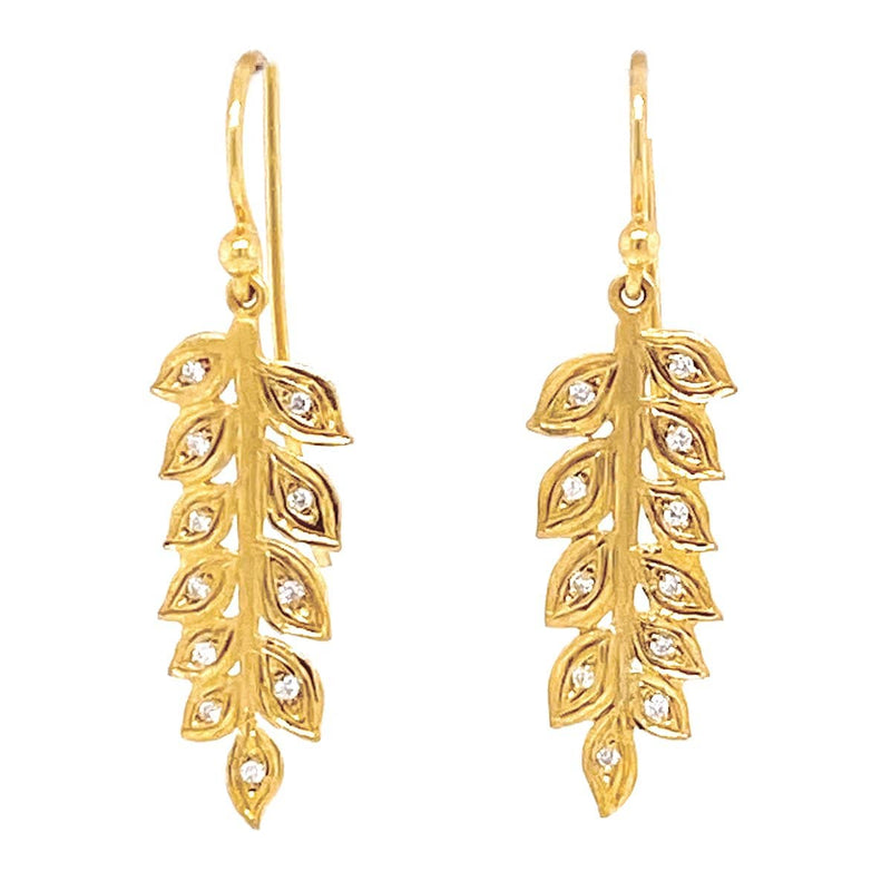 Marika 14k Gold & Diamond Earrings - M7025-Marika-Renee Taylor Gallery