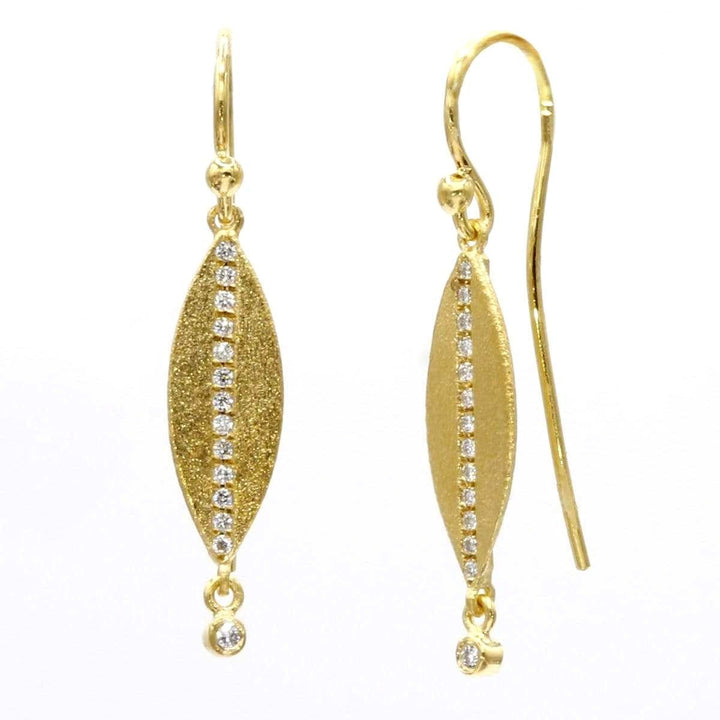 14K Gold & Diamond Earrings - M6684-Marika-Renee Taylor Gallery