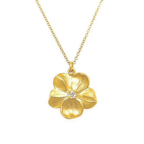 14K Gold & Diamond Necklace - M7066-Marika-Renee Taylor Gallery