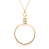 14K Gold & Diamond Necklace - M7125