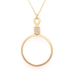 14K Gold & Diamond Necklace - M7125