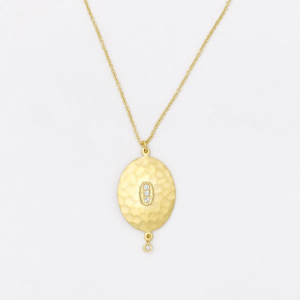 14K Gold & Diamond Necklace - M5477 - Marika