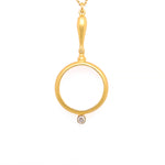 14K Gold & Diamond Necklace - M7049