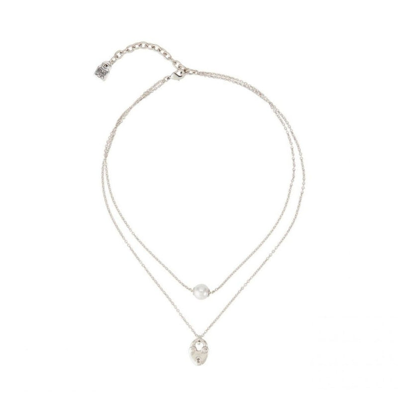 Candy-Candy Sterling Silver Plated Necklace - COL1374BPLMTL0U-UNO de 50-Renee Taylor Gallery