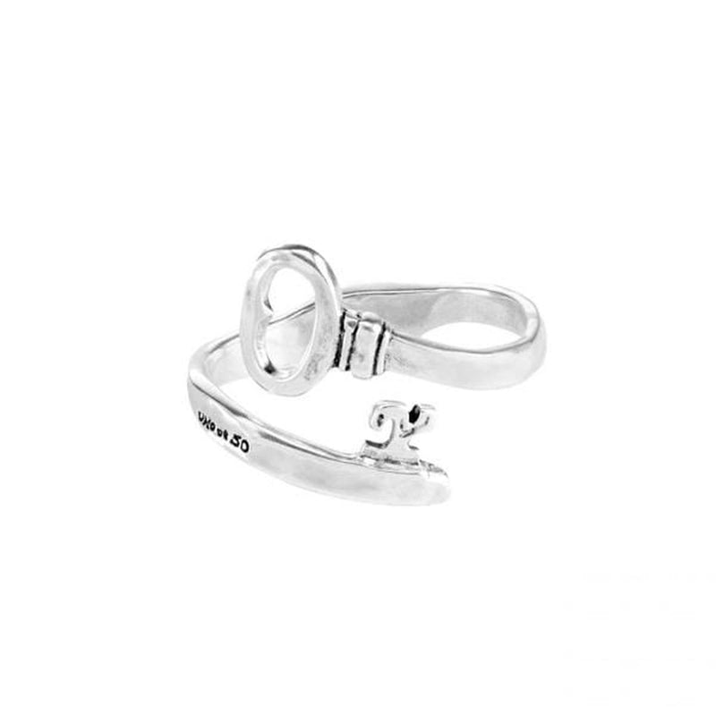 Ya Ves De Vuelta Sterling Silver Plated Bracelet - PUL1526MTL0000M-UNO de 50-Renee Taylor Gallery