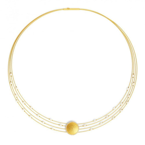 Sunala Freshwater Pearl Necklace - 87155656-Bernd Wolf-Renee Taylor Gallery