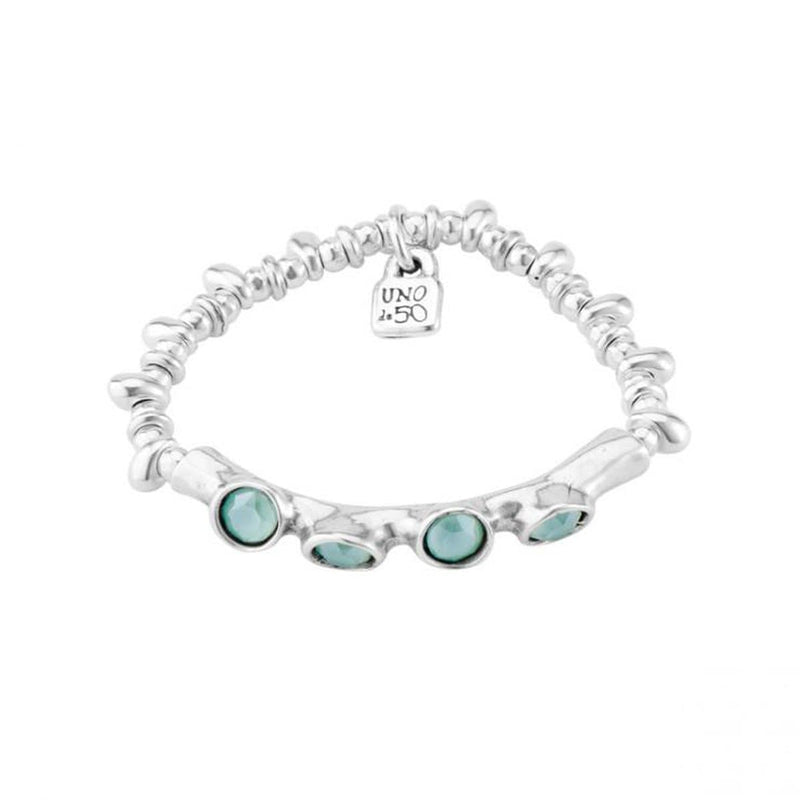 Hope Sterling Silver Plated Bracelet - PUL1816VRDMTL0M-UNO de 50-Renee Taylor Gallery