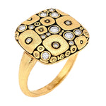 18K Soft Mosaic Diamond Ring - R-138D-Alex Sepkus-Renee Taylor Gallery