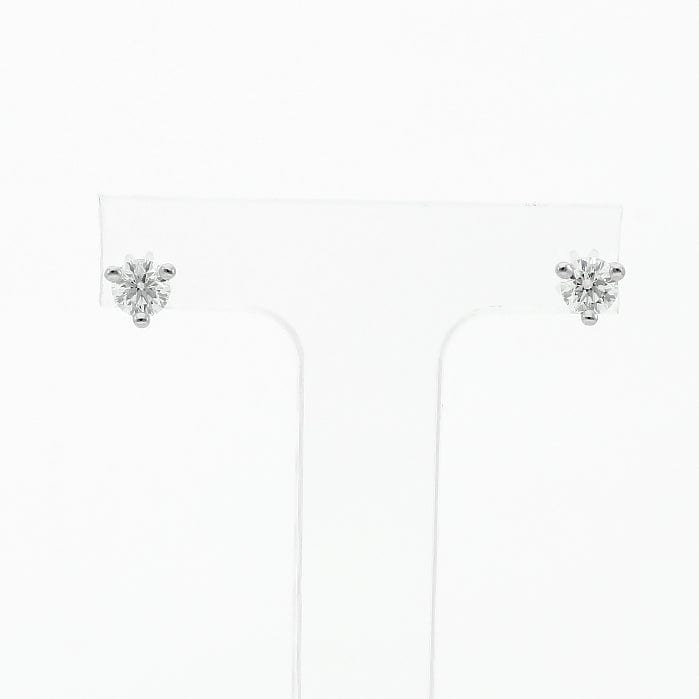 Three-Prong Diamond Stud Earrings - 3SIE01508-Hearts on Fire-Renee Taylor Gallery